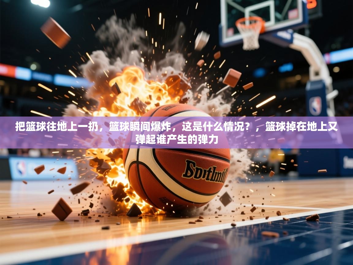 2025九游娱乐把篮球往地上一扔，篮球瞬间爆炸，这是什么情况？，篮球掉在地上又弹起谁产生的弹力  第1张