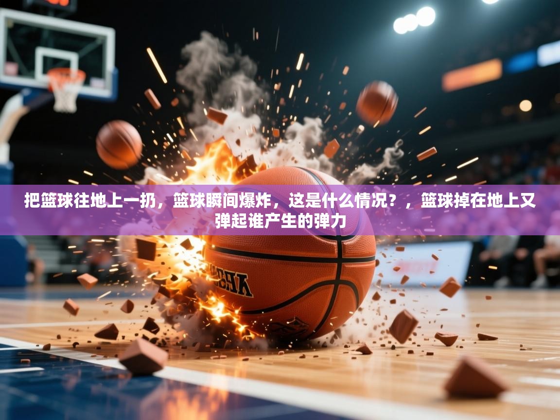 2025九游娱乐把篮球往地上一扔，篮球瞬间爆炸，这是什么情况？，篮球掉在地上又弹起谁产生的弹力  第4张