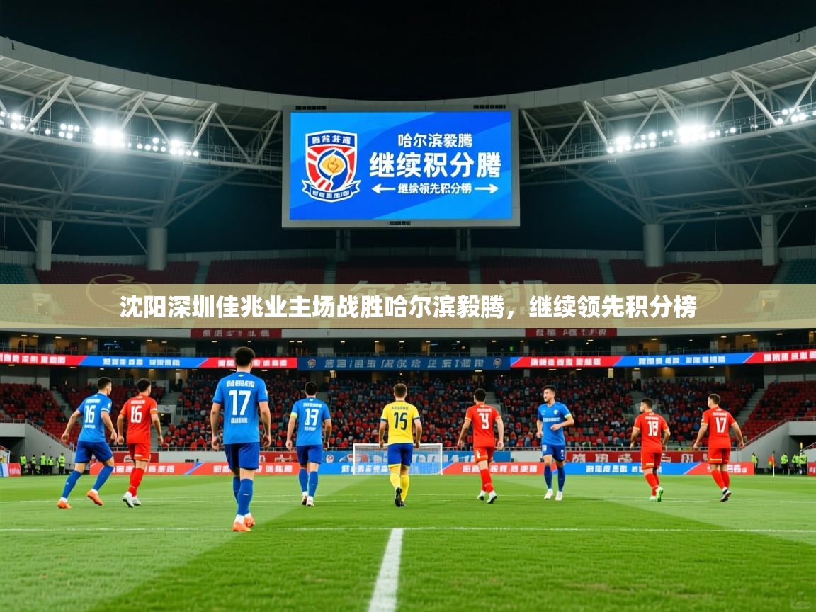 2026九游娱乐官方网页版沈阳深圳佳兆业主场战胜哈尔滨毅腾，继续领先积分榜  第1张