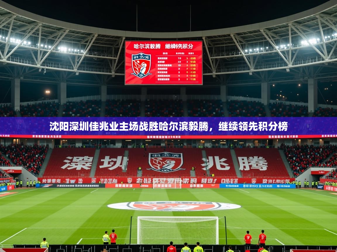 2026九游娱乐官方网页版沈阳深圳佳兆业主场战胜哈尔滨毅腾，继续领先积分榜  第3张